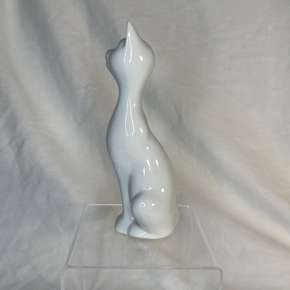VINTAGE Kitschy Cat OMC Co Japan MCM Mid Century Modern Ceramic Figurine - Picture 5 of 6